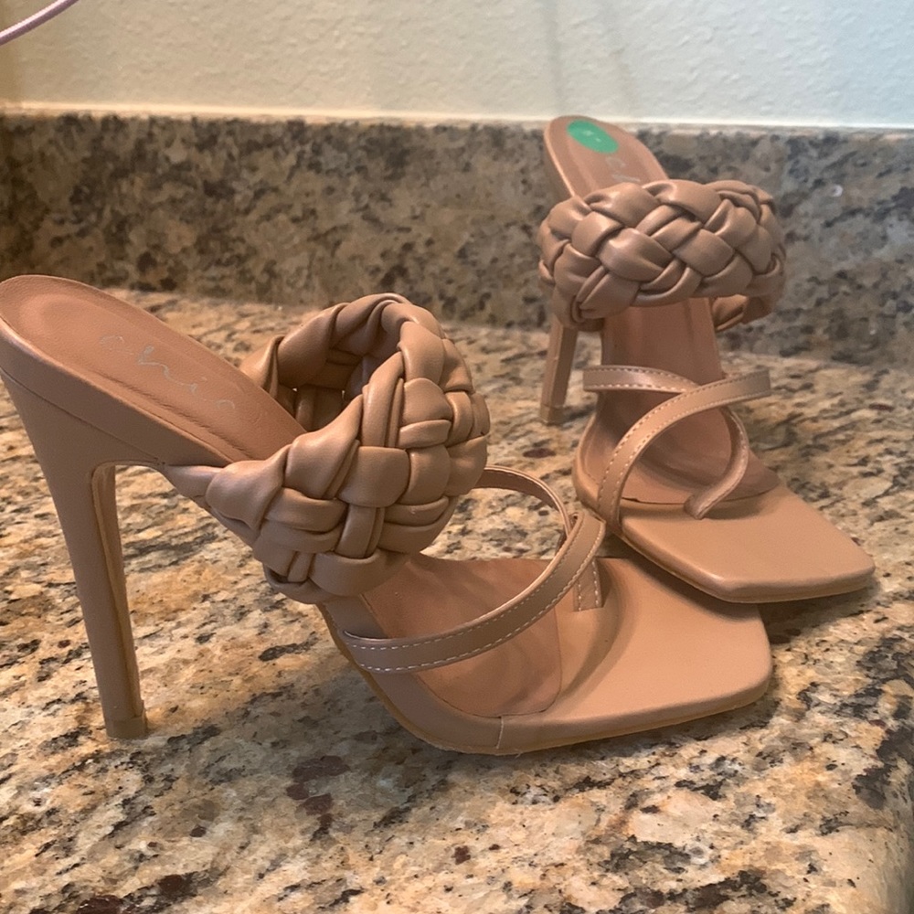 Brand new without box nude heels